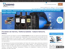 Tablet Screenshot of kabandnet.com